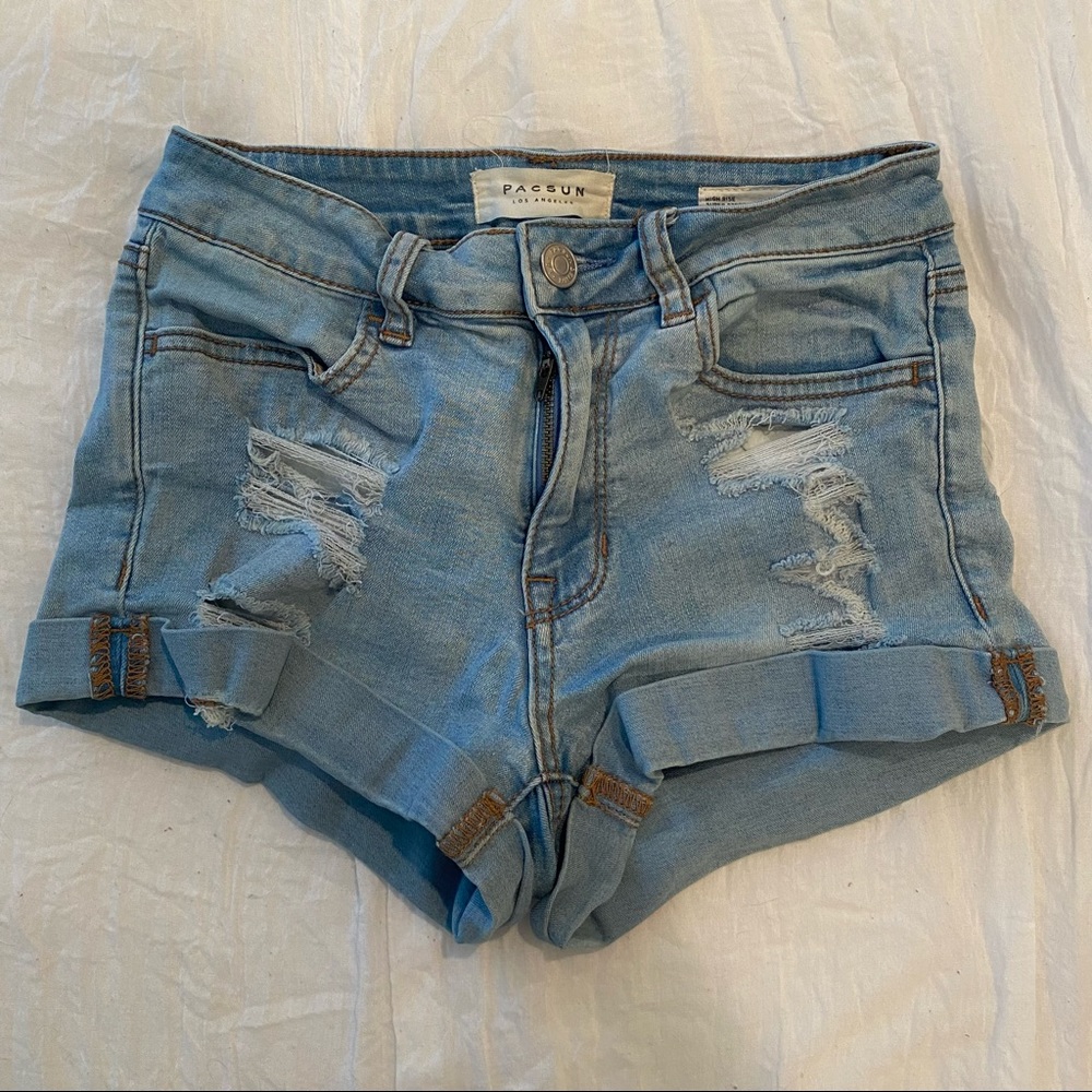 pacsun jean shorts